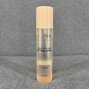 Ellen Tracy READY SET & GO Mattifying Setting Spray Hydrating‎  8 Fl oz